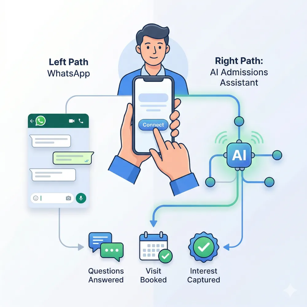 Instant connection card